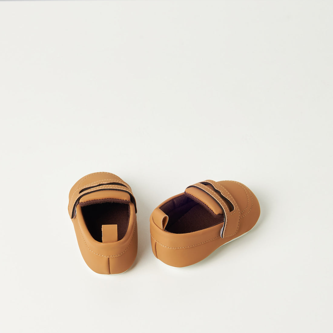 Juniors Solid Booties with Hook and Loop Closure