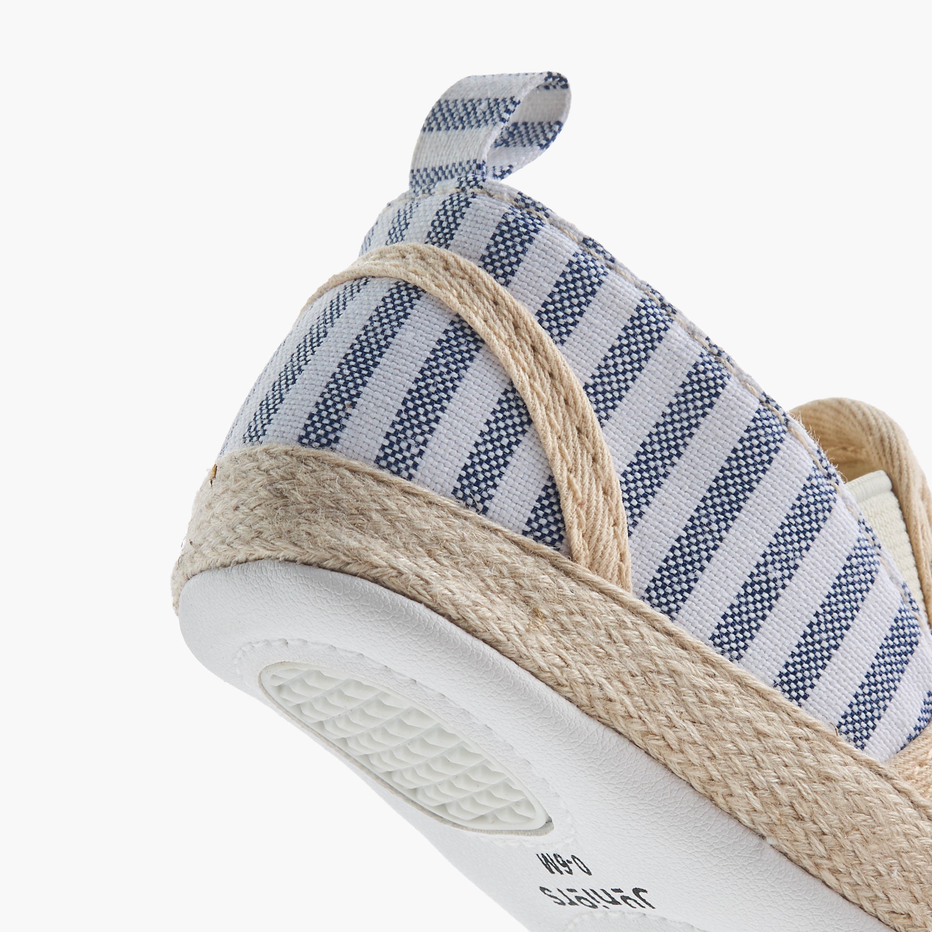 Juniors Shoes with Slip-On Detail, Stripes