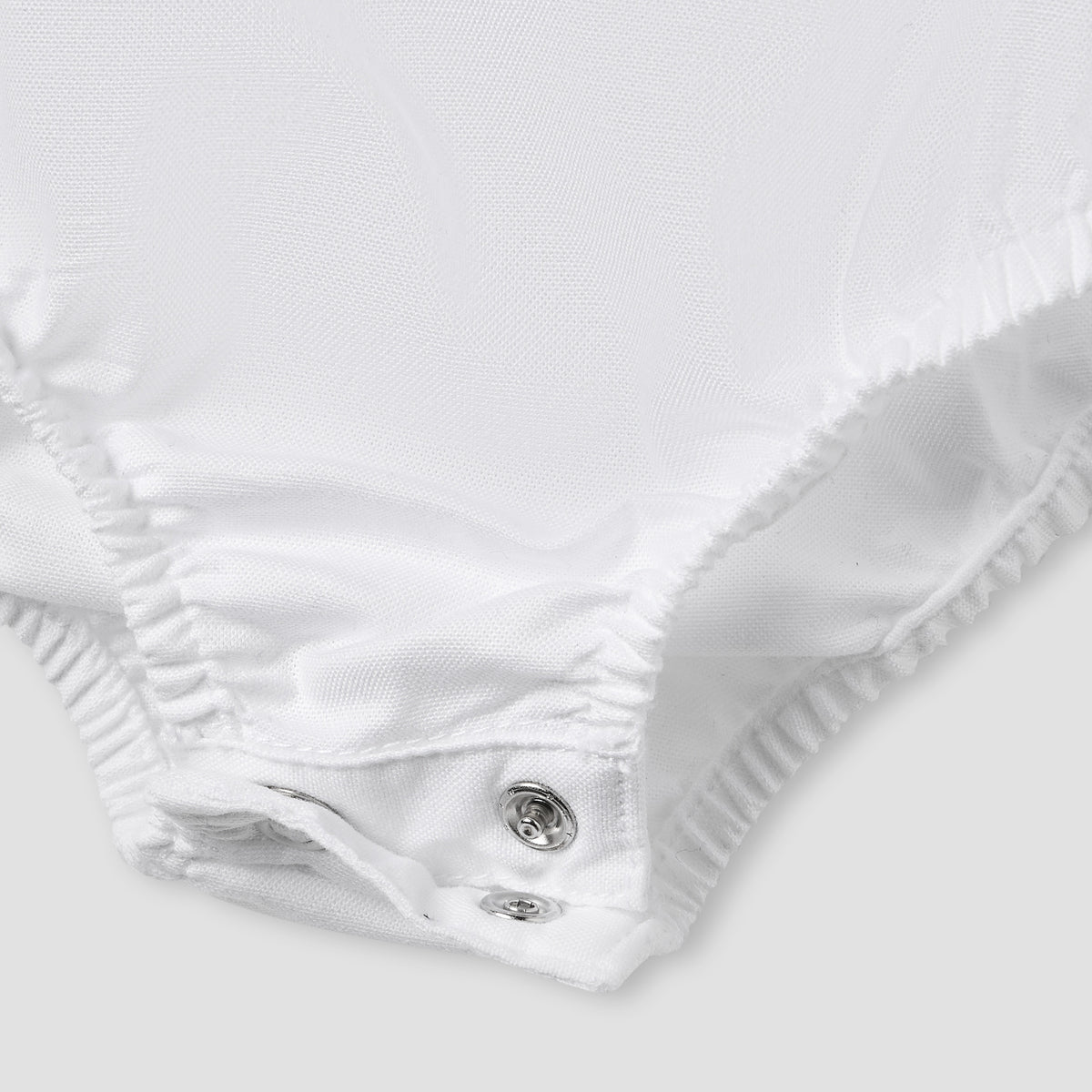 Solid Long Sleeves Shirt Style Bodysuit with Button Closure and Roll-Up Tab