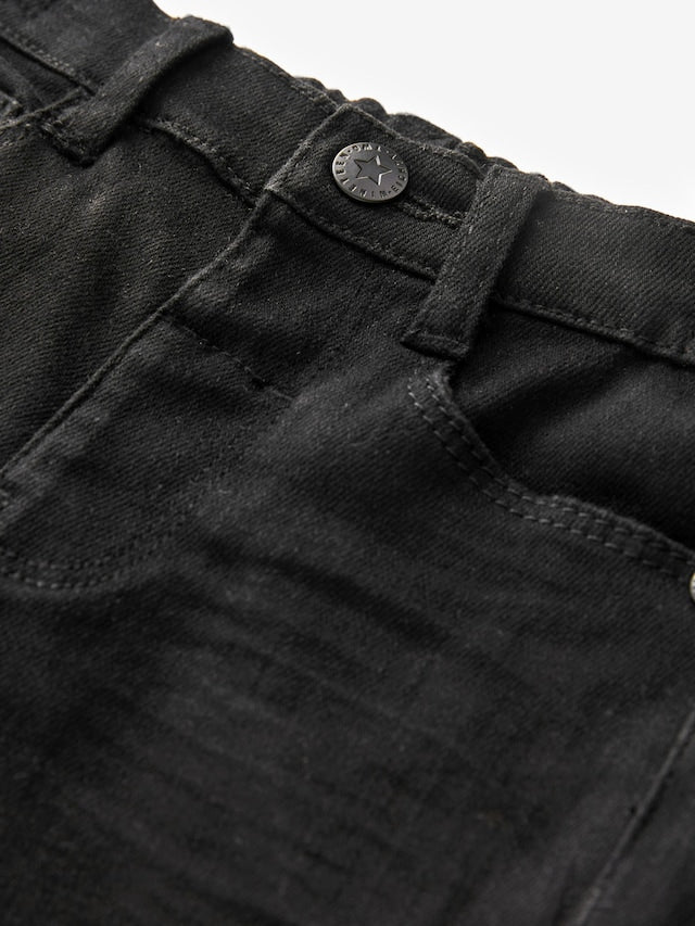 Black Denim Regular Fit Comfort Stretch Jeans (3mths-7yrs) - Size 3-6 Months (62-68cm)