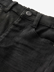 Black Denim Regular Fit Comfort Stretch Jeans (3mths-7yrs) - Size 3-6 Months (62-68cm)