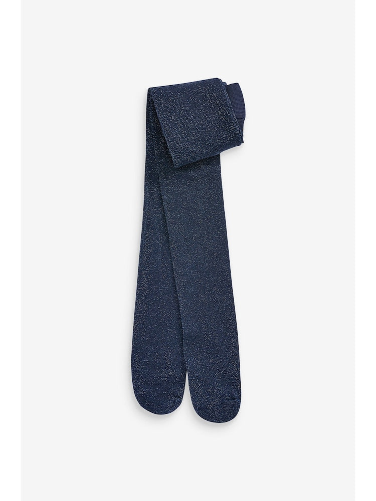 Navy Blue Sparkle Tights