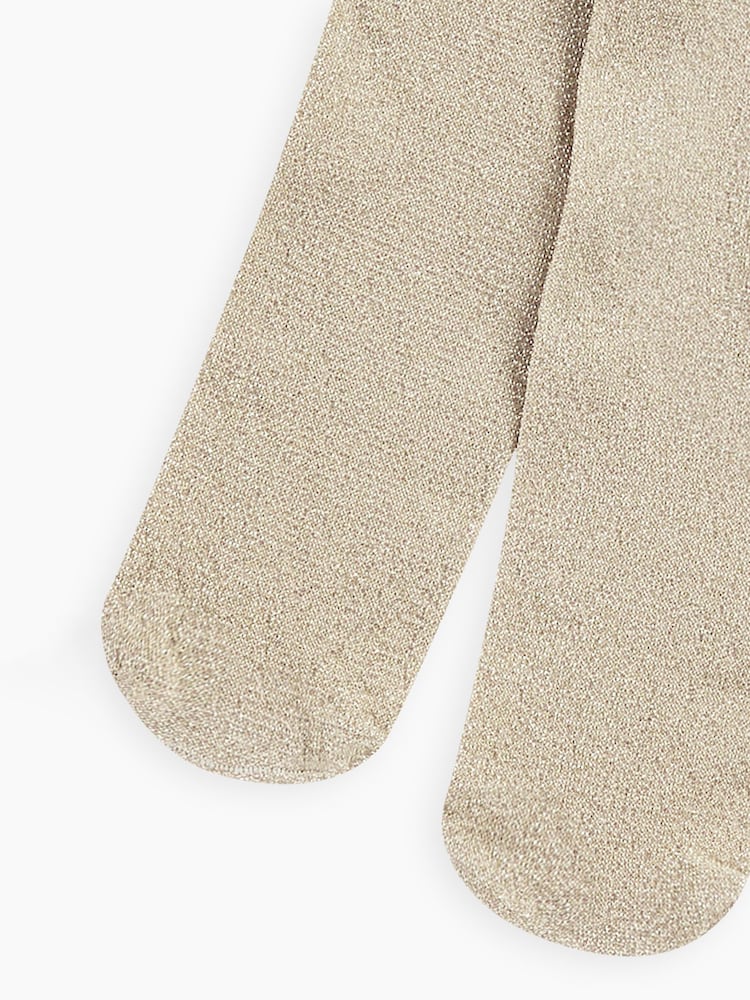 Champagne Gold Sparkle Tights