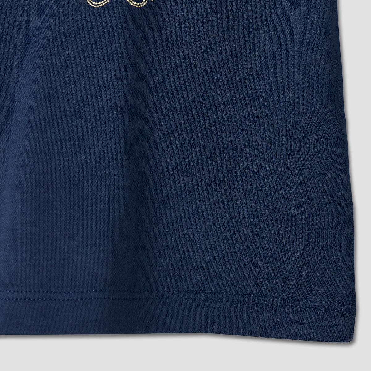 Giggles Cotton Henley Neck Long Sleeve Pyjama Set with Embroidery