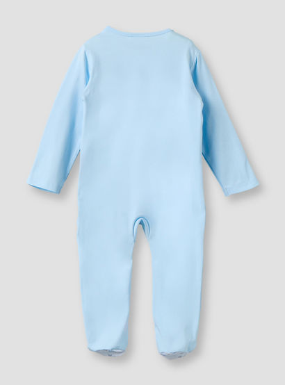 Juniors Cotton Round Neck Long Sleeves Sleepsuit with Snap Button Closure-baby-boys-clothing-nightwear-sleepsuits-image-3