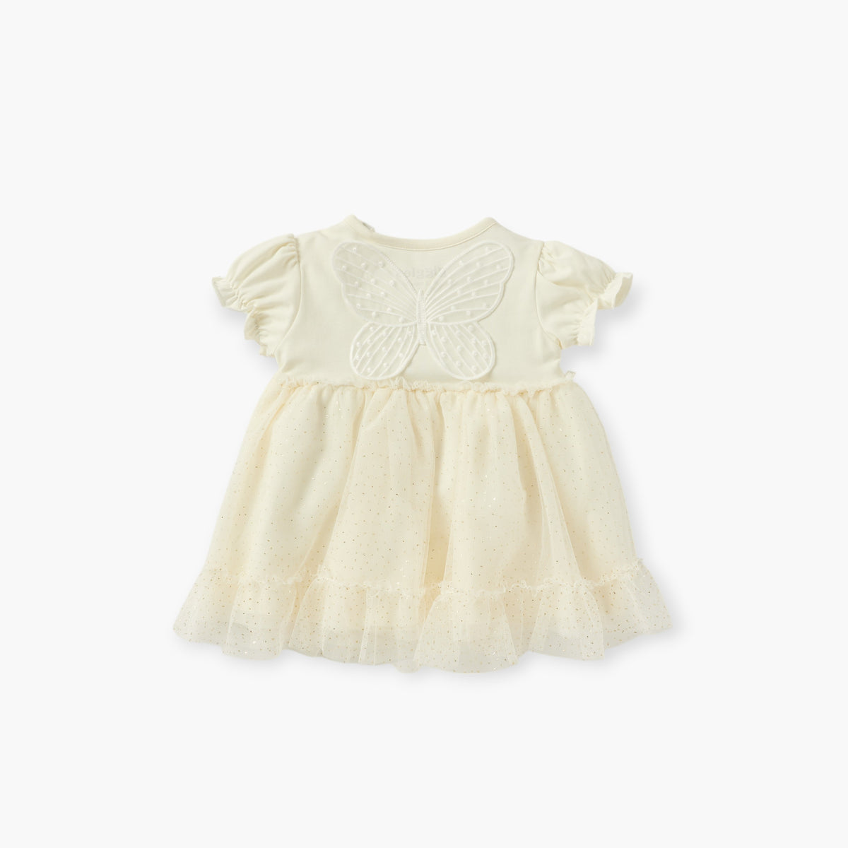 Giggles Butterfly Embellished Dress and Headband Set
