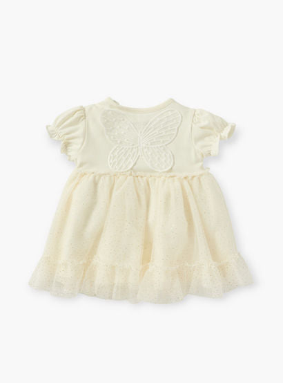 Giggles Butterfly Embellished Dress and Headband Set-baby-girls-clothing-dressesandjumpsuits-image-4