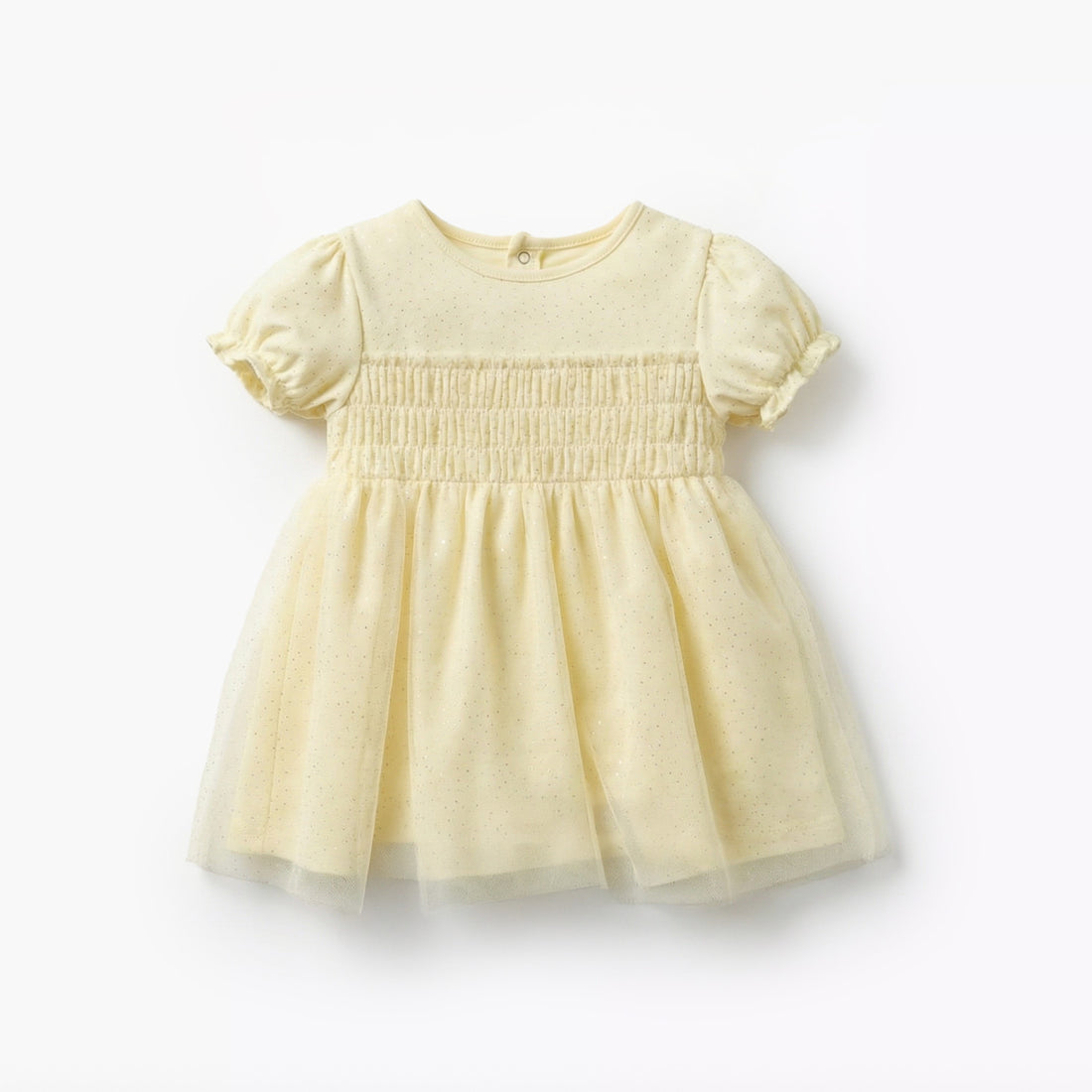 Giggles Round Neck Short Sleeve Dress with Hairband