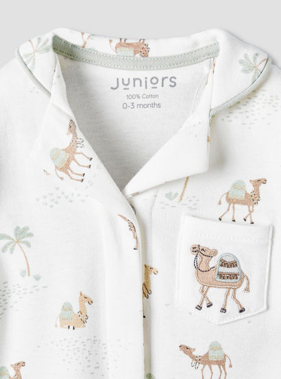 Juniors Cotton Collared Neck Long Sleeve Pyjama Set with Camel Print-baby-boys-clothing-nightwear-pyjamasets-image-5