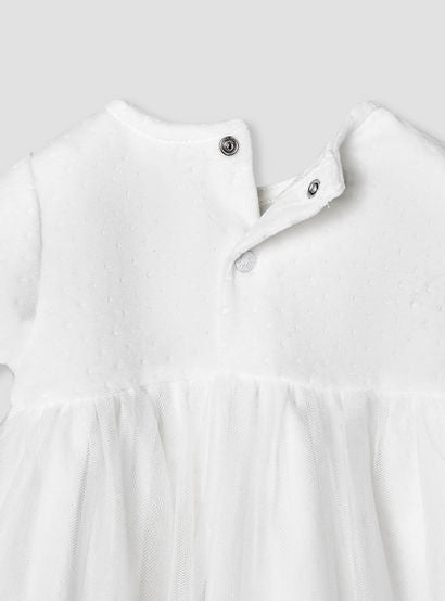 Giggles Round Neck Long Sleeves A-line Dress with Butterfly Applique-baby-girls-clothing-dressesandjumpsuits-image-5
