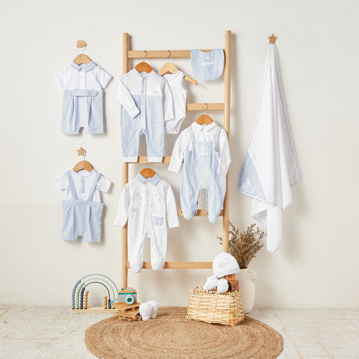 Giggles Collared Short Sleeves Romper with Panelled Design