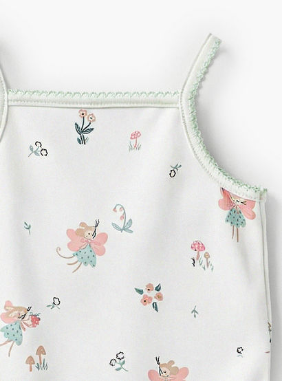 Pack of 2 Juniors Square Neck Strappy Bodysuit with Print-baby-girls-clothing-bodysuits-image-5