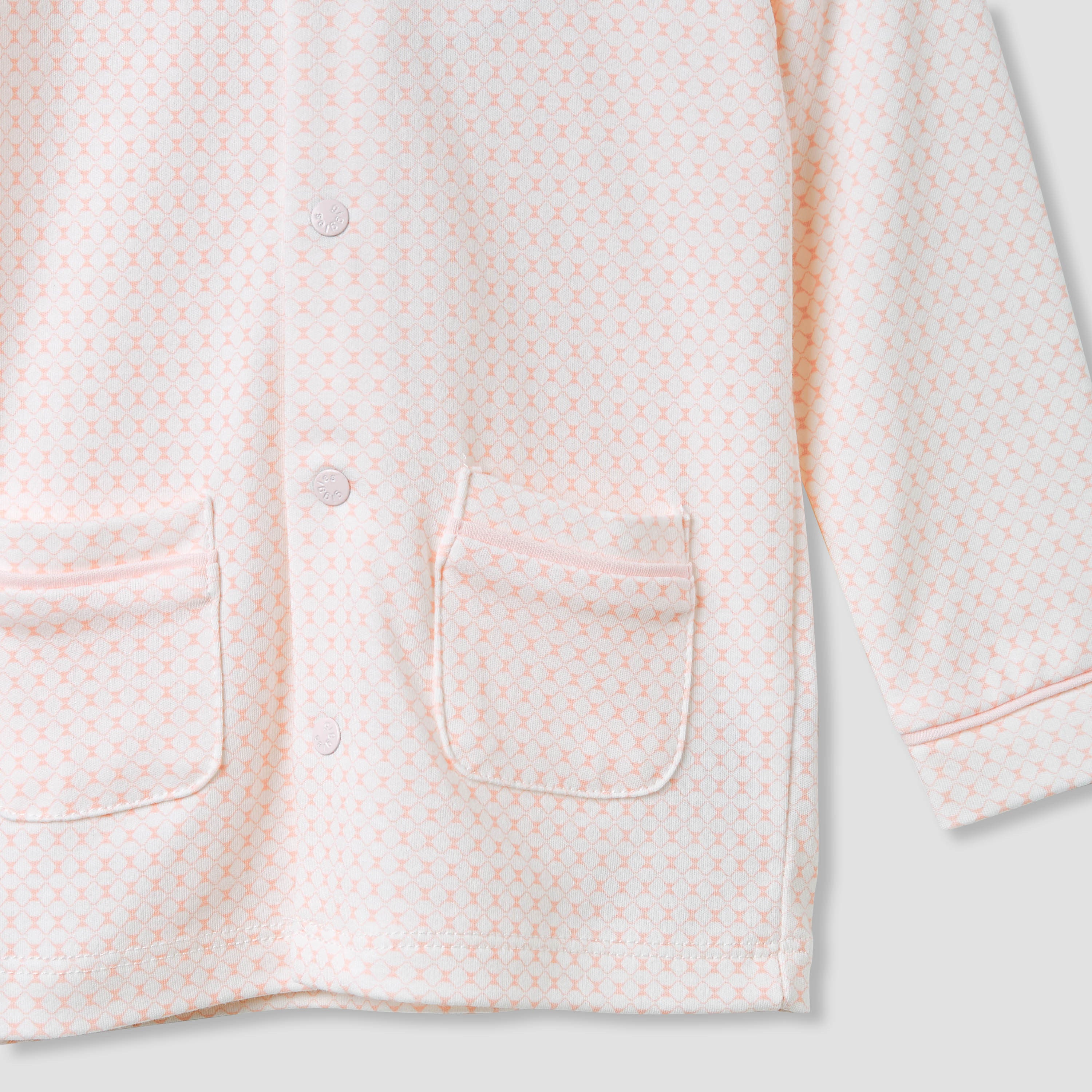 Giggles Printed Peter Pan Collar Shirt and Pyjama Set