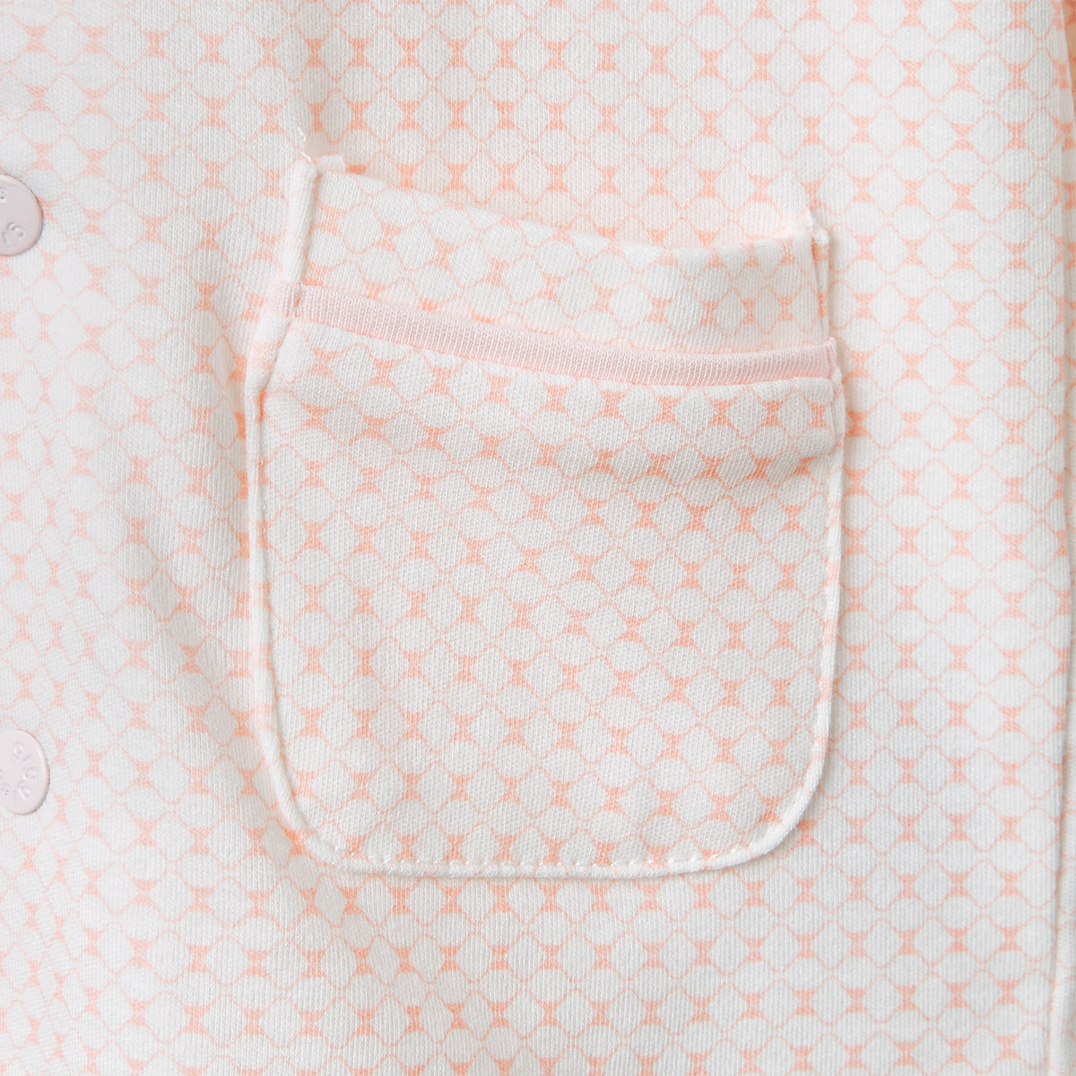 Giggles Printed Peter Pan Collar Shirt and Pyjama Set
