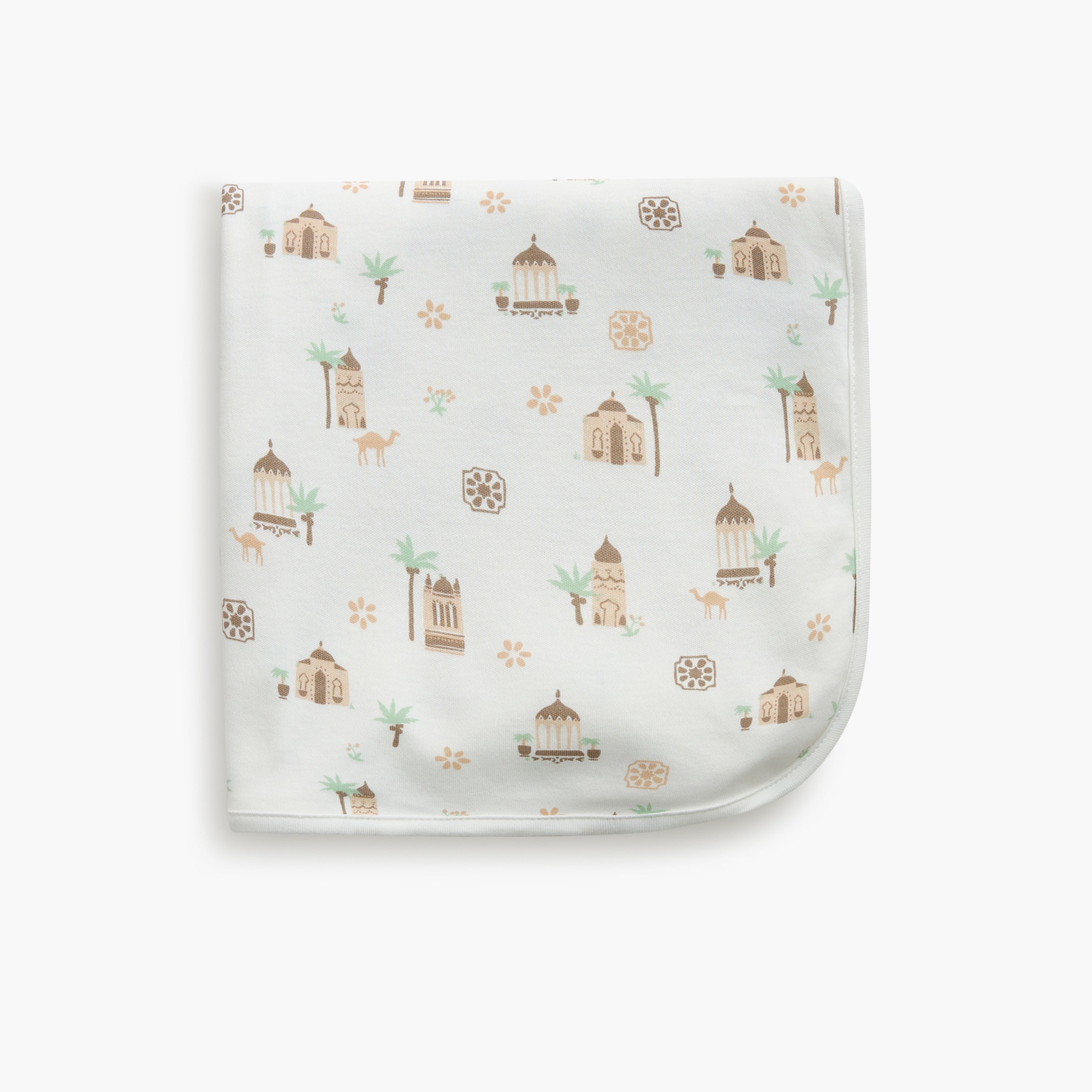 Juniors Printed Receiving Blanket - 70x70 cm
