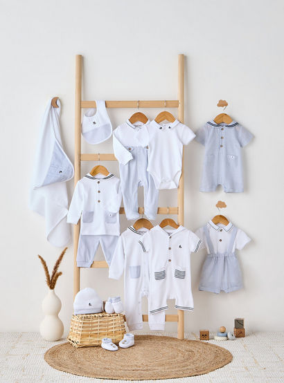 Giggles Striped Collared Sleepsuit with Long Sleeves-baby-boys-clothing-nightwear-sleepsuits-image-6