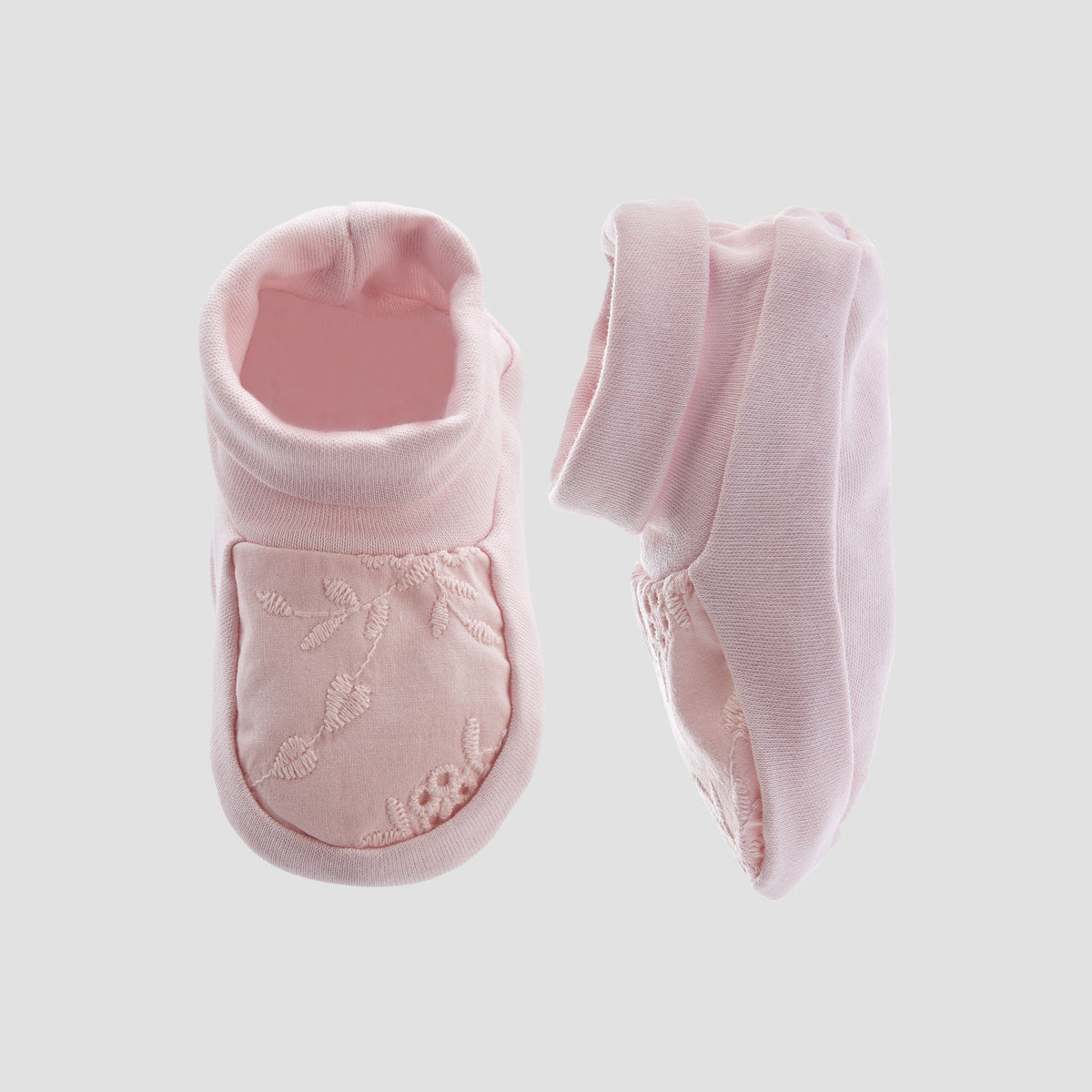 Giggles Booties with Embroidered Design