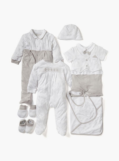 Giggles Star Print Closed Feet Sleepsuit with Long Sleeves-baby-boys-clothing-nightwear-sleepsuits-image-5