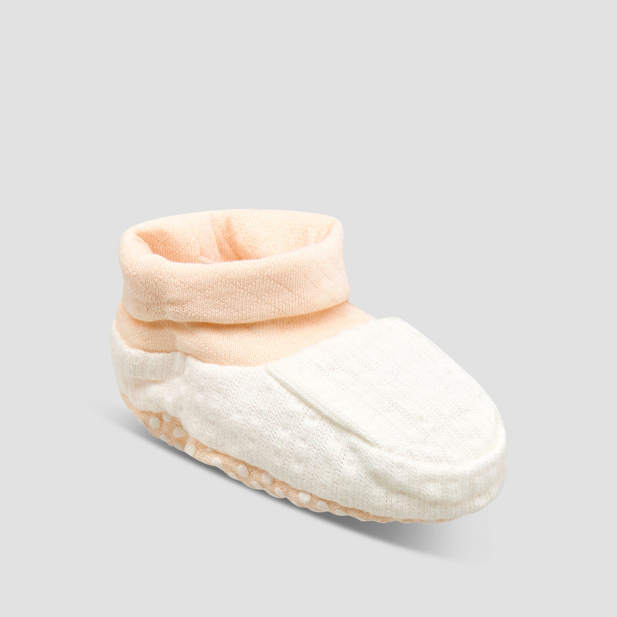Giggles Booties with Cuff, Textured Design