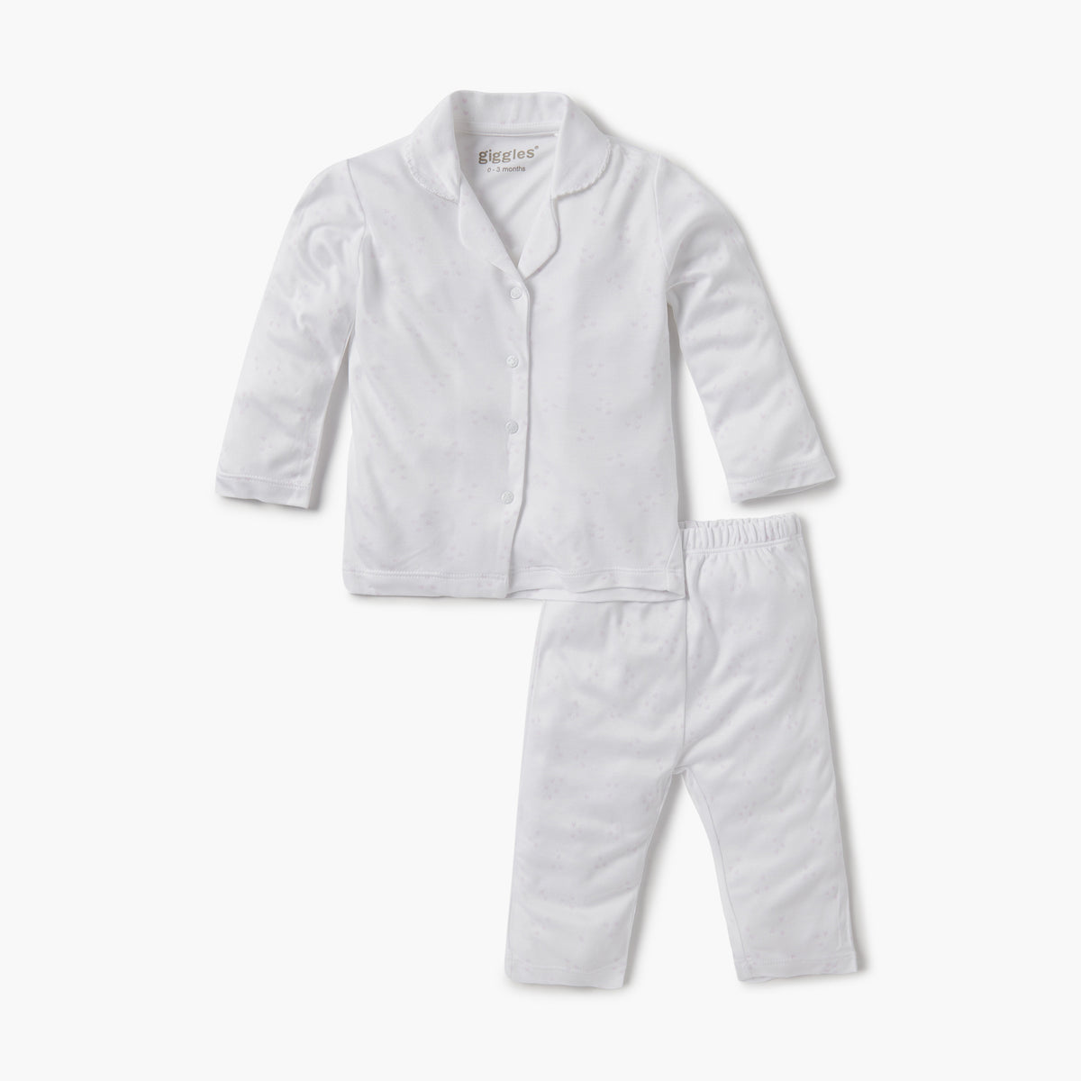 Giggles Solid Shirt and Pyjama Set