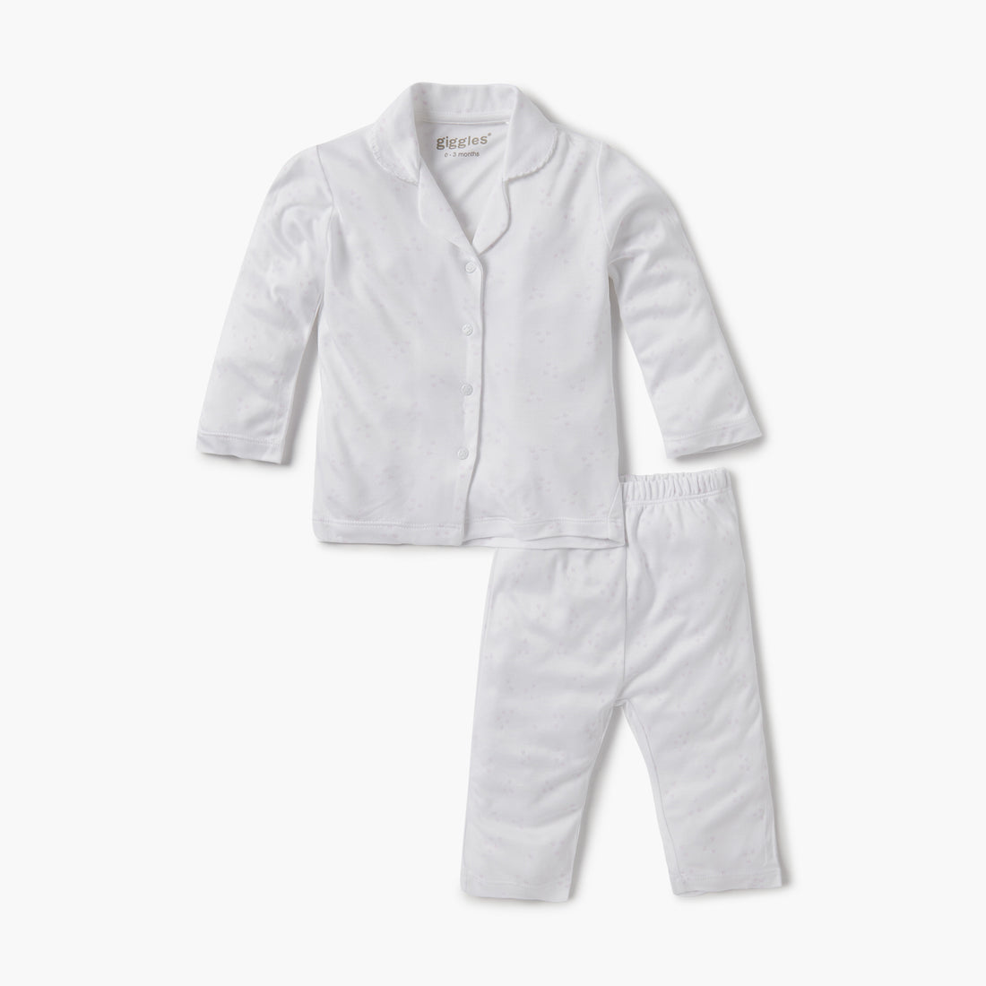 Giggles Solid Shirt and Pyjama Set
