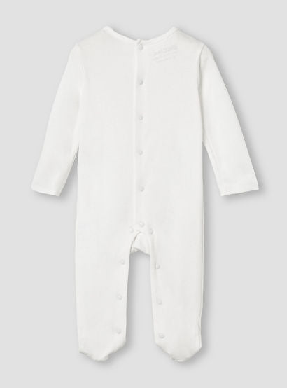 Giggles Bow Accent Closed Feet Sleepsuit with Long Sleeves-baby-girls-clothing-nightwear-sleepsuits-image-3