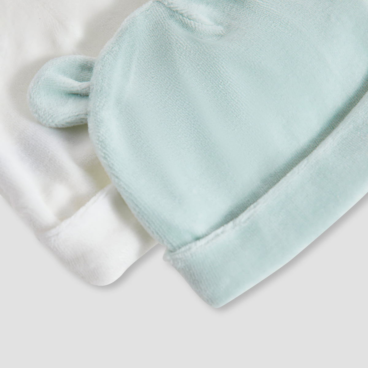 Juniors Baby Cap with Ear Detail - Set of 2