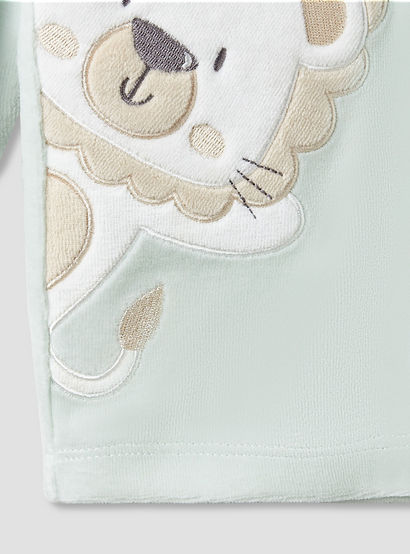 Juniors Pyjama Set with Animal Applique - Long Sleeves - Crew Neck-baby-boys-clothing-nightwear-pyjamasets-image-5