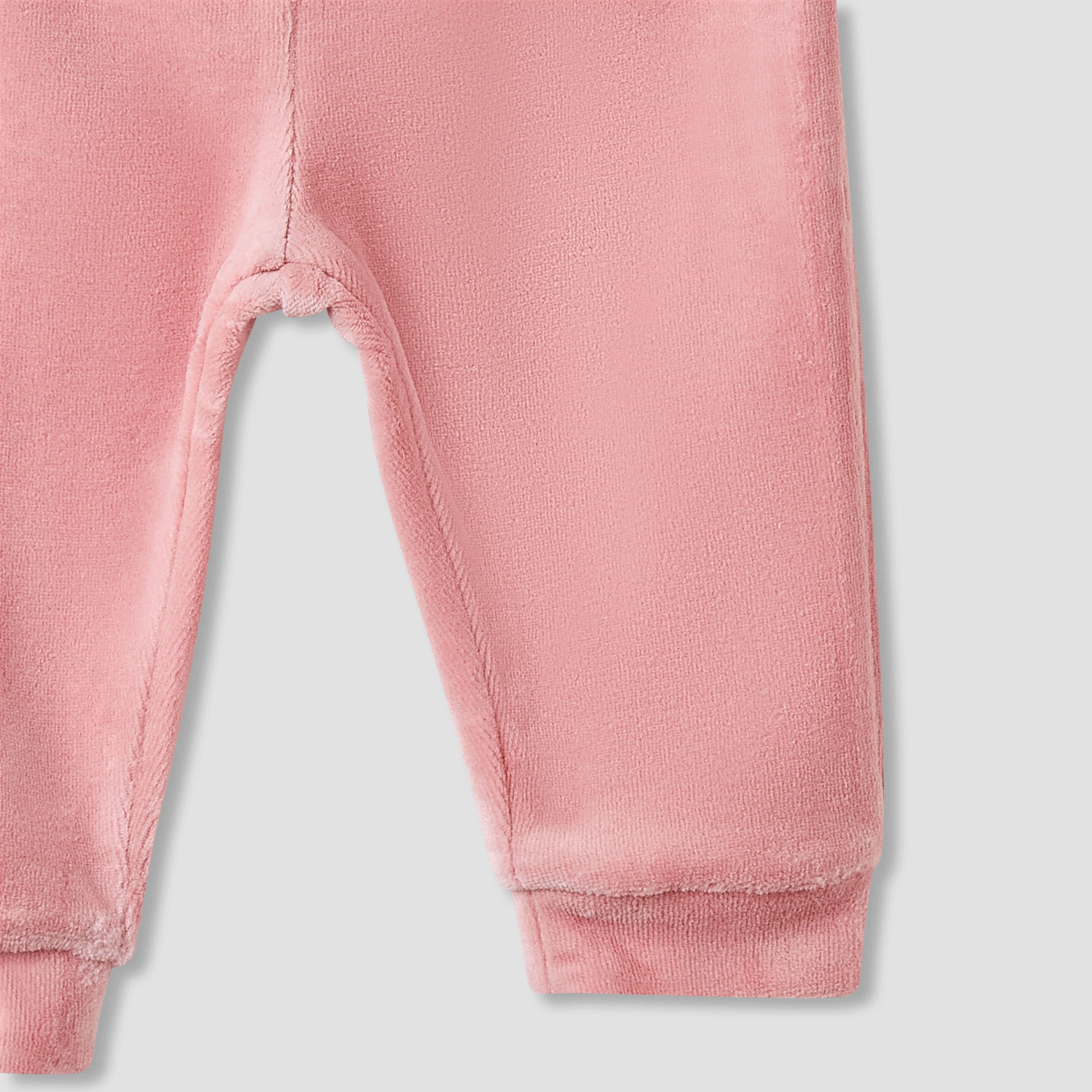 Juniors Pyjama Set with Heart Applique Detail - Long Sleeves - Collar