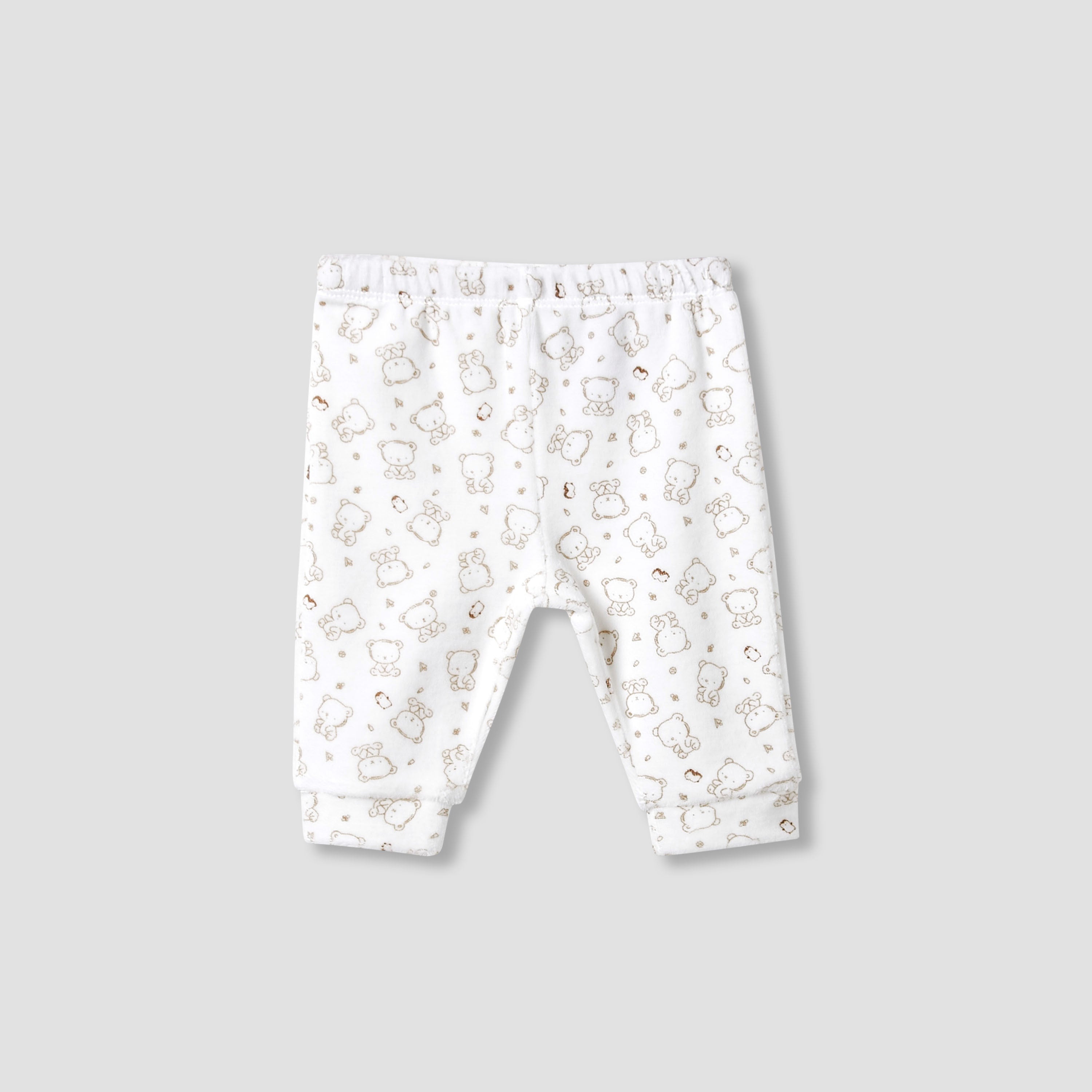 Juniors Pyjama Set with Bear Print - Long Sleeves - Crew Neck