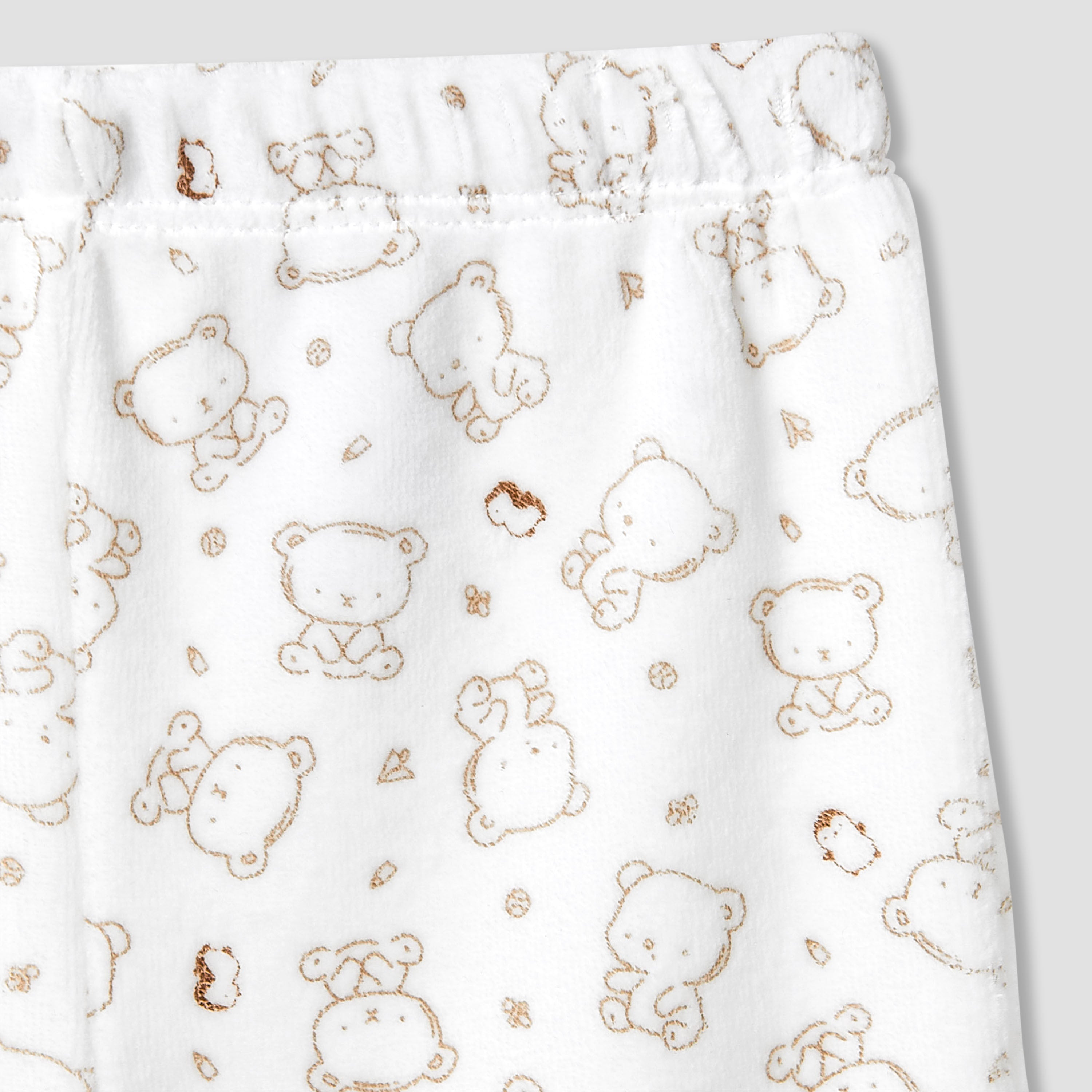 Juniors Pyjama Set with Bear Print - Long Sleeves - Crew Neck