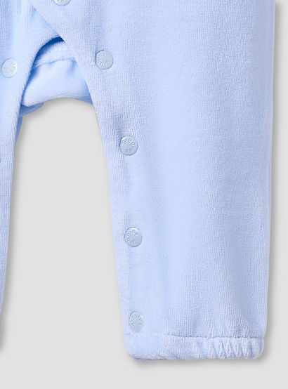 Giggles Dungaree Set with Adjustable Straps - Round Neck - Sleeveless-boys-clothing-rompersanddungarees-image-5