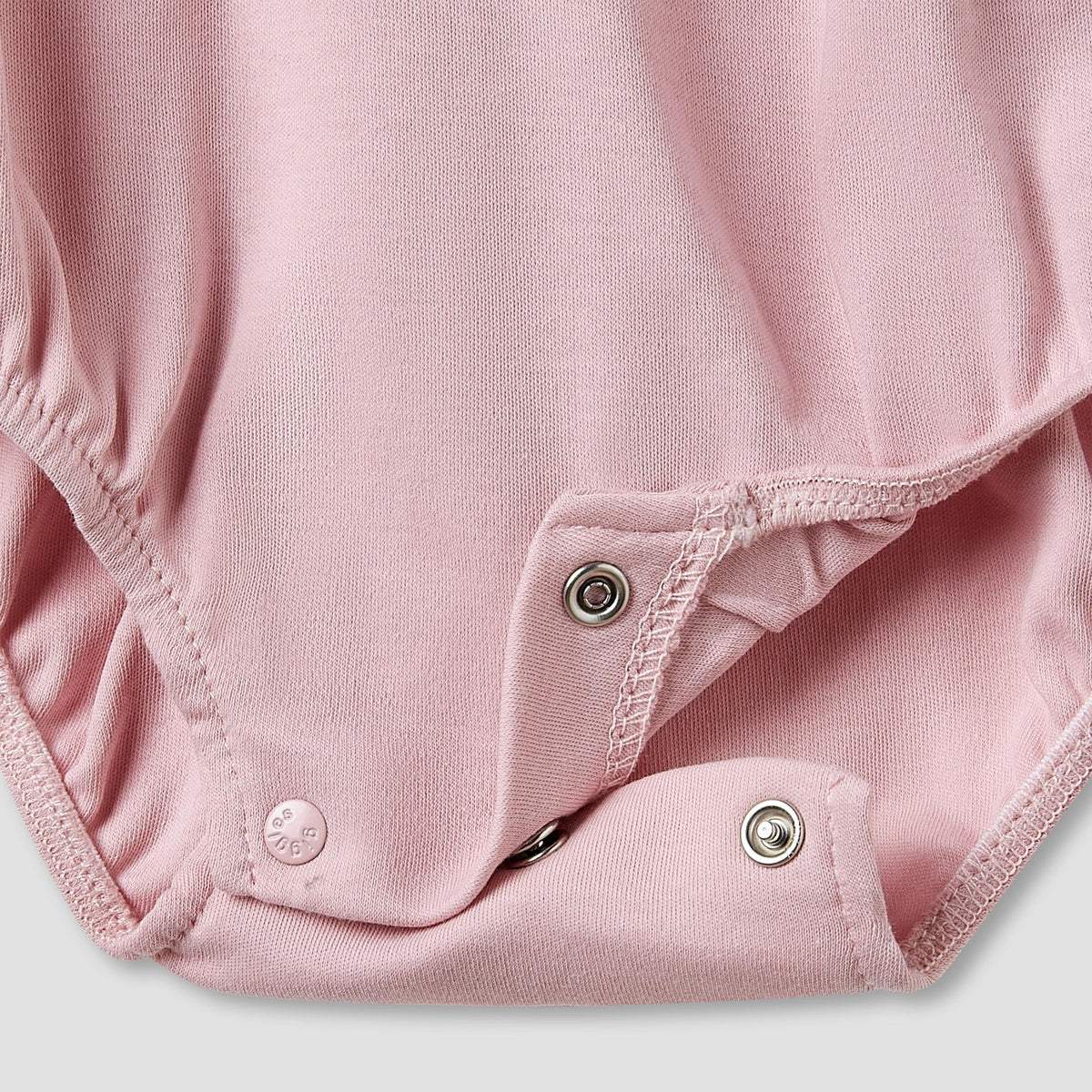 Giggles Collared Bodysuit with Snap Button Closure - Short Sleeves
