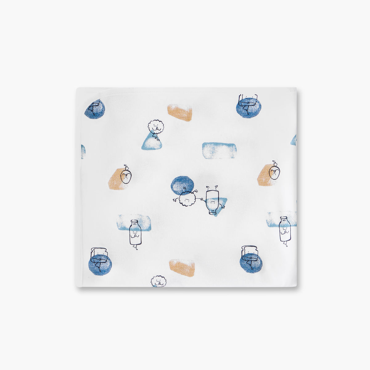 Juniors Baby Receiving Blanket with Print - Cotton