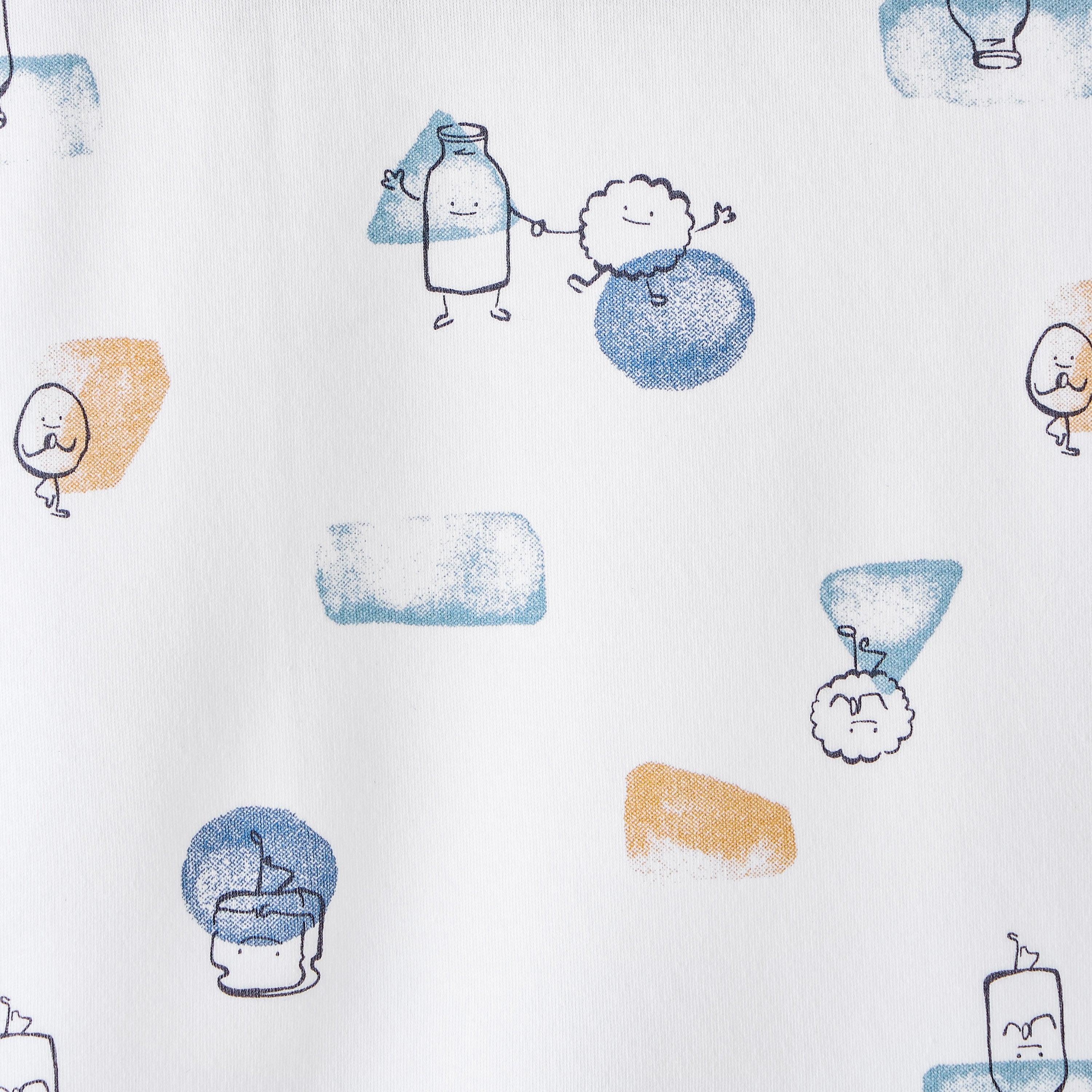 Juniors Baby Receiving Blanket with Print - Cotton