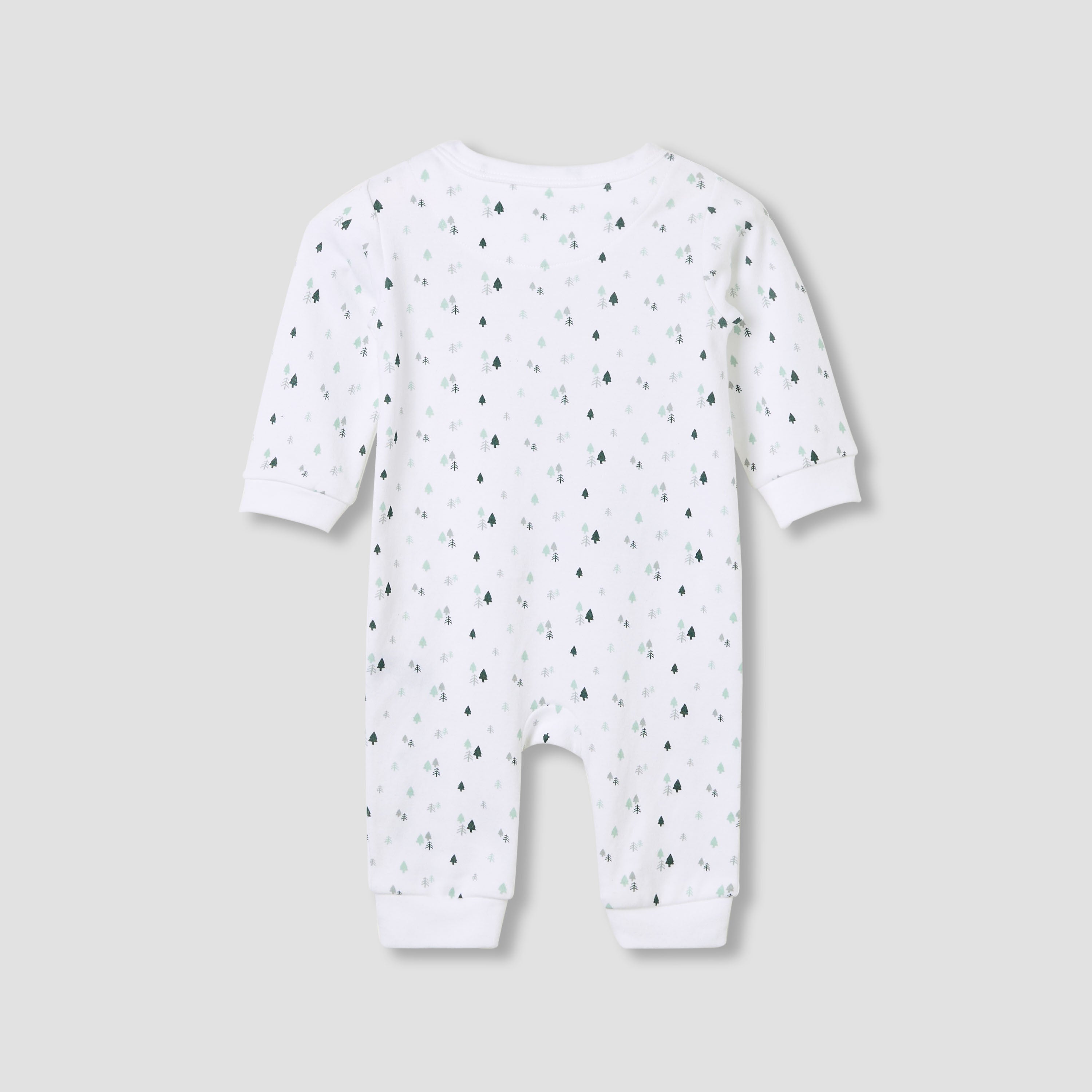 Juniors Crew Neck Sleepsuit with Animal Print - Cotton - Long Sleeves