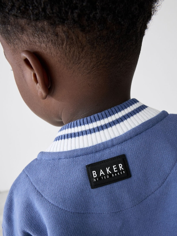 Baker by Ted Baker 3 Piece Varsity Jacket T-Shirt and Jogger Set