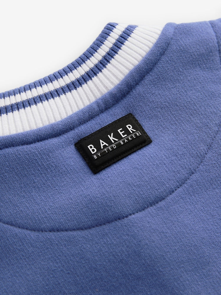 Baker by Ted Baker 3 Piece Varsity Jacket T-Shirt and Jogger Set