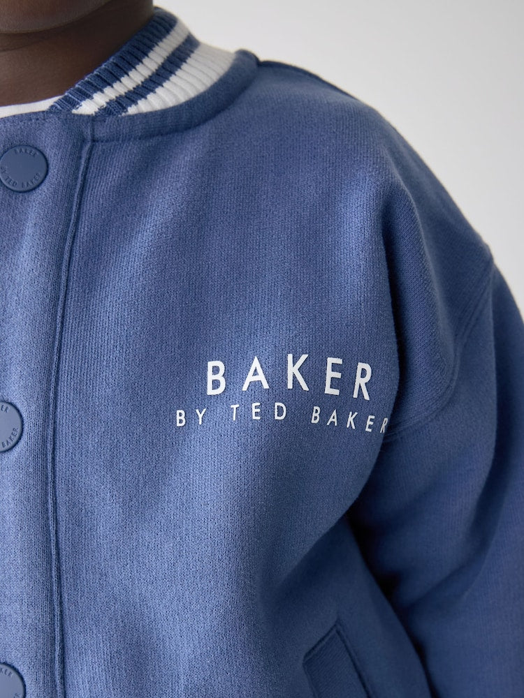 Baker by Ted Baker 3 Piece Varsity Jacket T-Shirt and Jogger Set