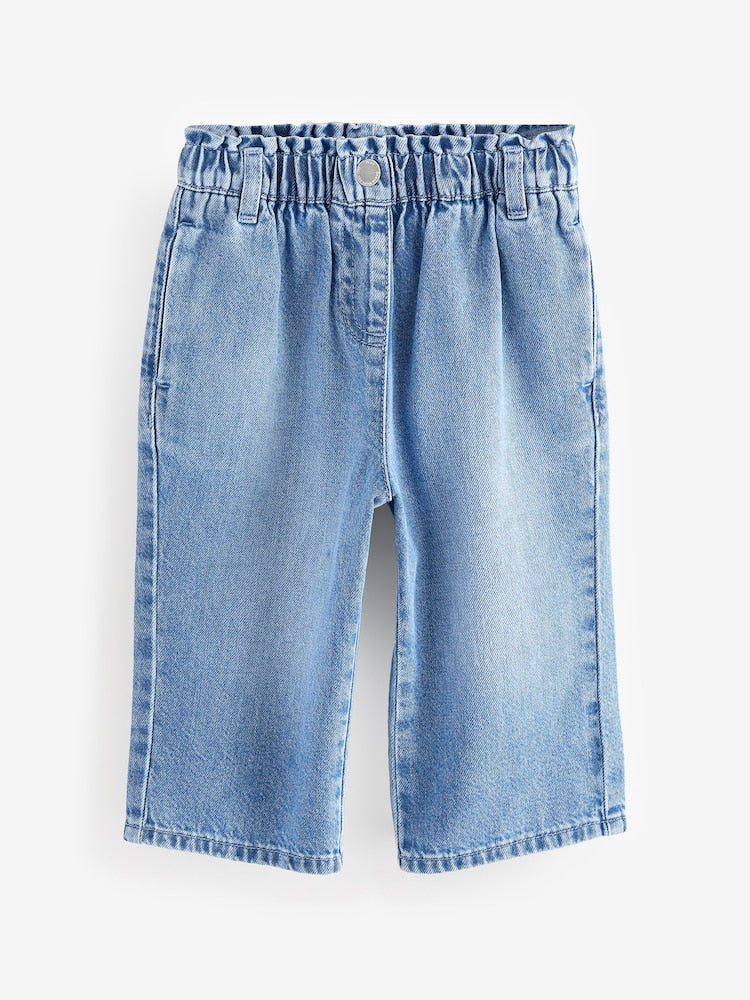 Blue Denim Wide Leg Jeans (3mths-7yrs)