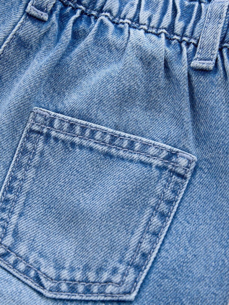 Blue Denim Wide Leg Jeans (3mths-7yrs)