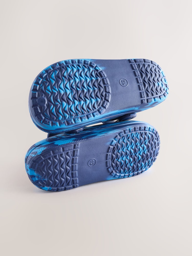 Blue Marble Clogs