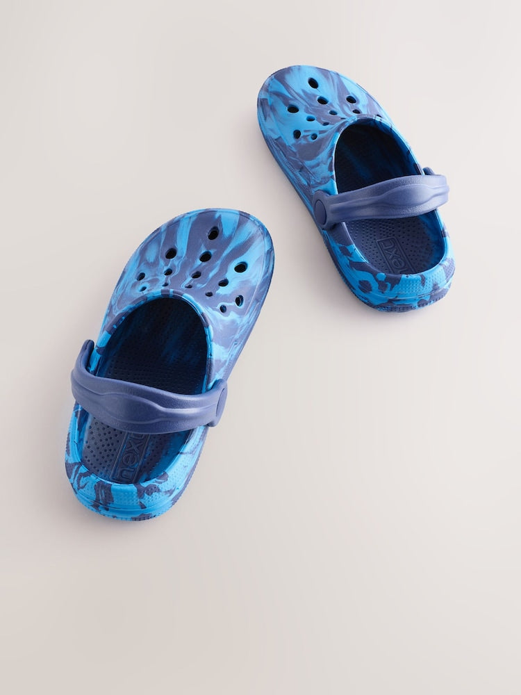Blue Marble Clogs