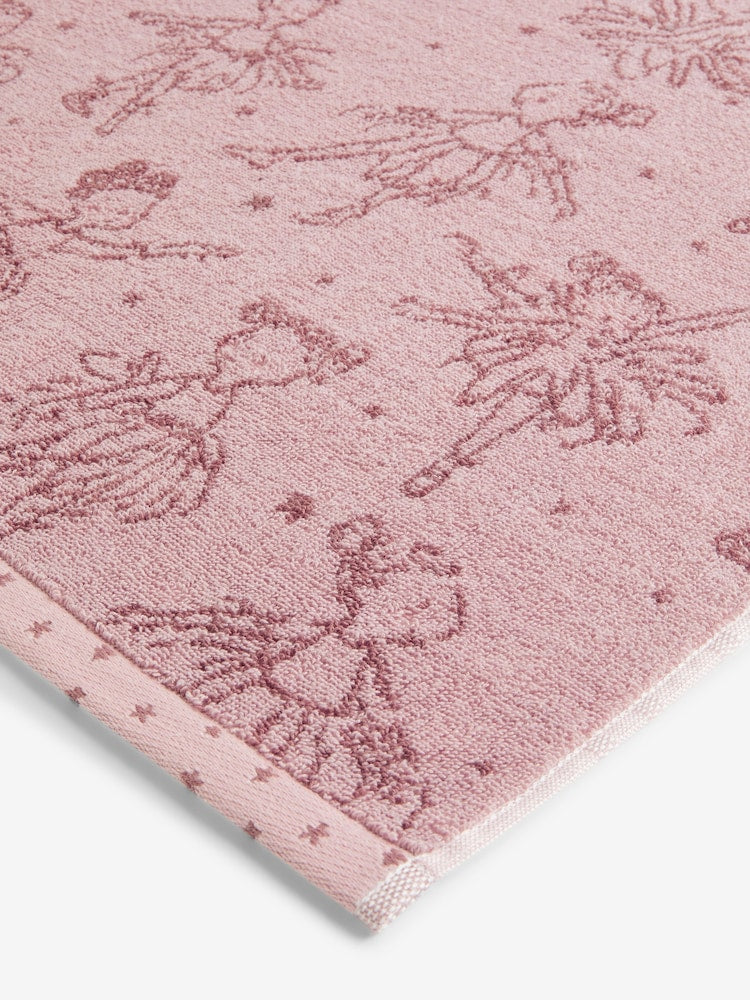 Pink Kids 100% Cotton Towels - Size Hand Towel (90cm x 50cm)