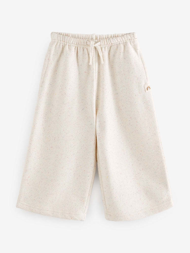 Oatmeal Wide Leg Sweat Joggers (3mths-7yrs)