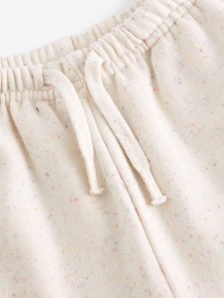 Oatmeal Wide Leg Sweat Joggers (3mths-7yrs)