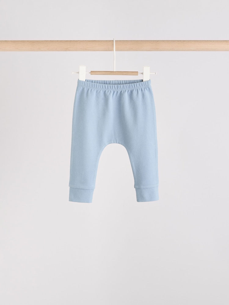 Blue Baby Leggings 4 Pack (0mths-3yrs)