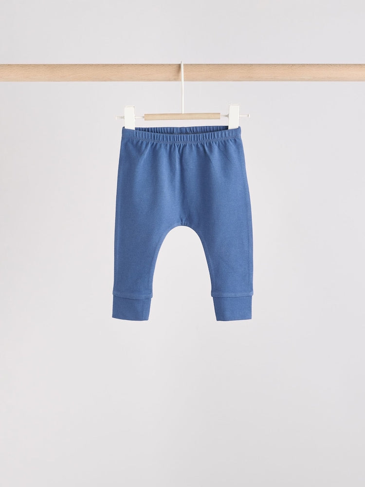 Blue Baby Leggings 4 Pack (0mths-3yrs)