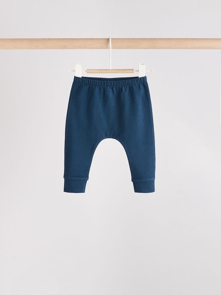 Blue Baby Leggings 4 Pack (0mths-3yrs)