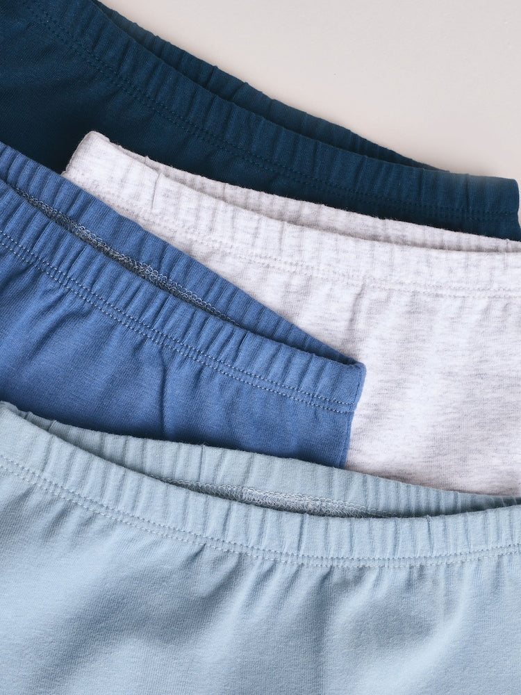 Blue Baby Leggings 4 Pack (0mths-3yrs)
